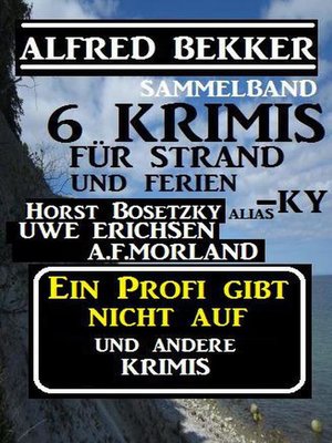 cover image of Sammelband 6 Krimis